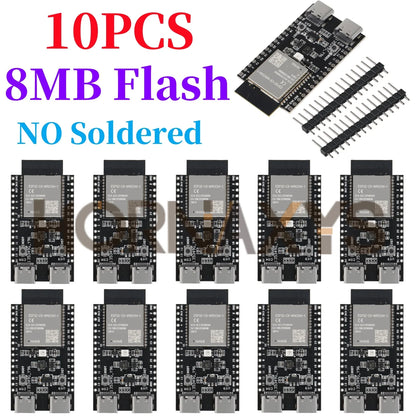 Placa Desarrollo ESP32-C6 Core (N4/N8/N16, 4/8/16MB) WiFi 6, Bluetooth, Zigbee compatible Nano Arduino