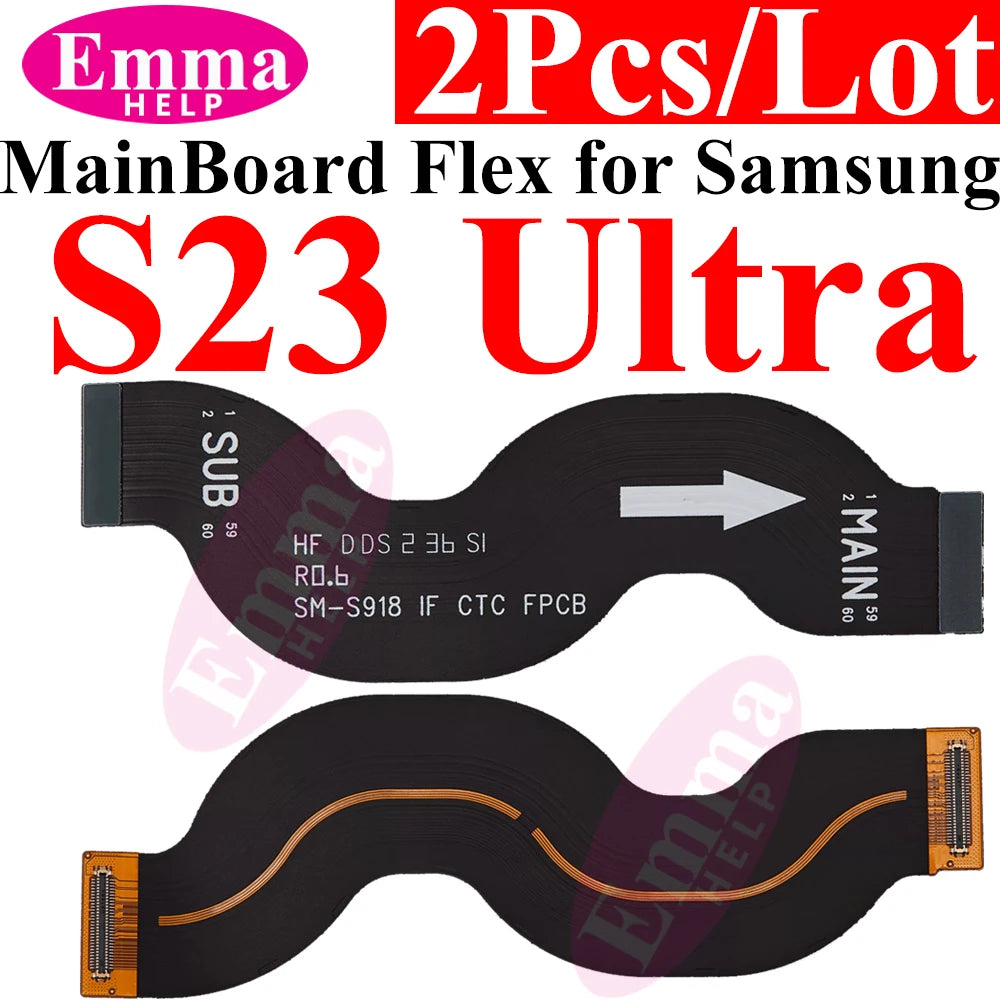 2 Flex de Placa Principal para Samsung Galaxy (Varias Series, Conexión LCD)