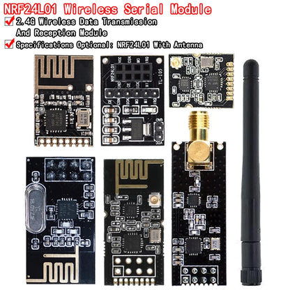 Módulo Transmisión Datos Inalámbrico NRF24L01+PA+LNA 2.4GHz (Versión Mejorada, 1000 Metros) para Arduino