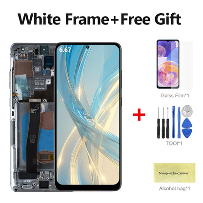 Reemplazo Super AMOLED de 6,9 pulgadas para Samsung S20 Ultra SM-G988B/DS pantalla táctil LCD S20 Ultra 5G