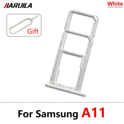 Bandeja Porta Doble Tarjeta SIM / SD (Repuesto con Pin) para Samsung Galaxy A01 Core / A02 / A11