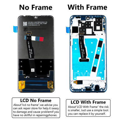 High Quality LCD For HUAWEI P30 Lite LCD Display Touch Screen Digitizer Assembly For Huawei MAR-LX1 LCD Display