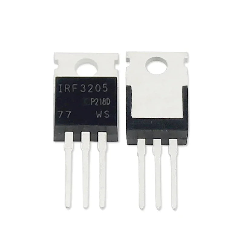 MOSFET Canal-N IRF3205 TO-220 55V 110A - Lote 5/10 Piezas
