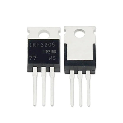 MOSFET Canal-N IRF3205 TO-220 55V 110A - Lote 5/10 Piezas