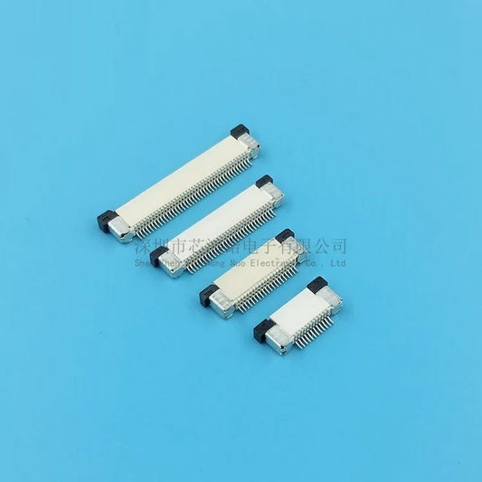 0.5mm 1.0mm Pitch Upper contact Drawer type 4P 5P 6P 7P 8P 10P 12P 14P 15P 16P 18P 20P 22P 24P 26P FPC FFC Flat Cable Connector