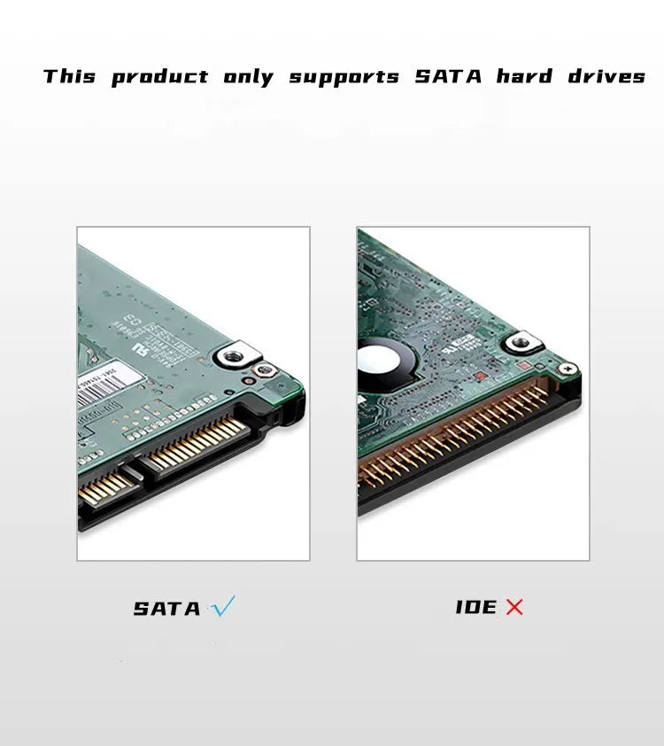 Carcasa Externa USB 3.0 a SATA III para Disco Duro HDD/SSD 2.5" Caja Harddisk