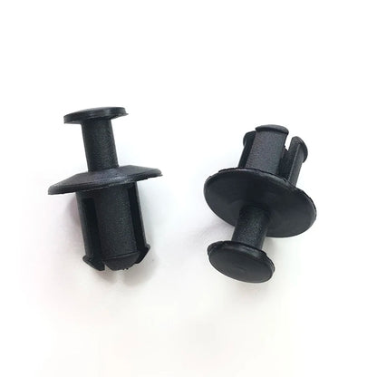 Clips Retenedores Remache Cubierta Ventilador para BMW E30/E31/E32/E34/E36/E38/E39/E46/E53 X5 (Ref. 17111712963) (20 Unidades) (Nota: Verificación producto basado en handle)
