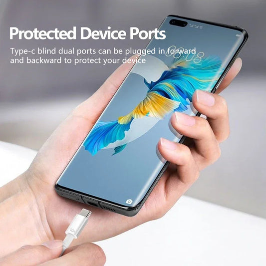 Cable USB Tipo C Universal Carga Super Rápida 120W 10A y Datos para Huawei P30/P40/Honor/Xiaomi/Redmi (0.3m/1m/1.5m/2m)