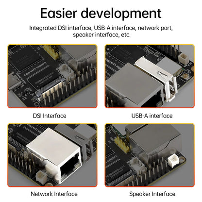 Placa Desarrollo Luckfox Lyra Ultra W (RK3506B, 8GB eMMC, WiFi6/PoE, Audio, DisplayPort, Linux)