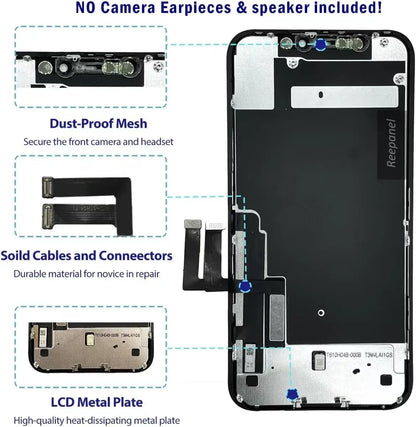 Pantalla OLED con Digitalizador Táctil para iPhone 11 (Reemplazo LCD)