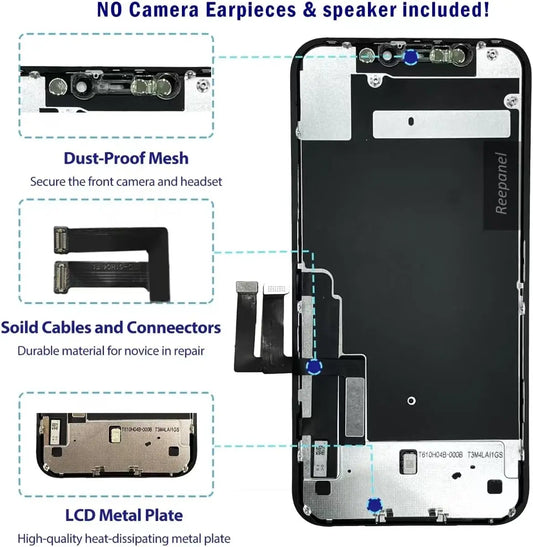 Pantalla OLED con Digitalizador Táctil para iPhone 11 (Reemplazo LCD)