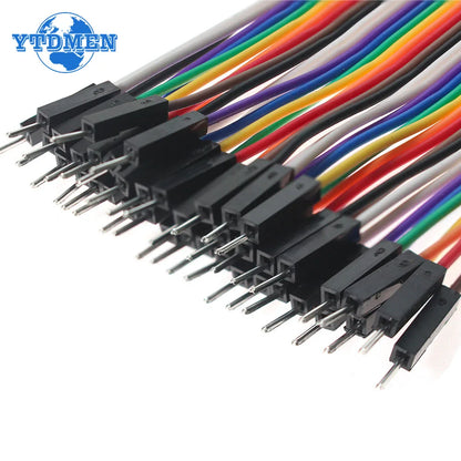 Cable Dupont 20cm (20-40 Unidades) Macho-Macho / Hembra-Hembra / Macho-Hembra para Protoboard DIY