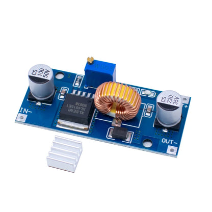 Módulo Cargador Batería Litio CC/CV 5A/12A DC-DC Step-Down con Indicador LED