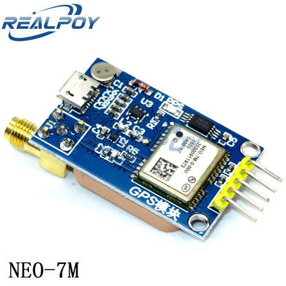Módulo GPS NEO-6M / NEO-7M / NEO-8M (Micro USB) para Posicionamiento Satelital Arduino/STM32/C51