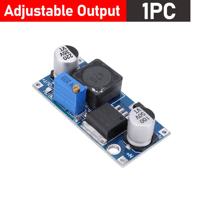 Lote 1/10 Pcs Módulo Convertidor Buck LM2596 DC-DC 3A Ajustable Step-Down 24V/12V/5V/3V