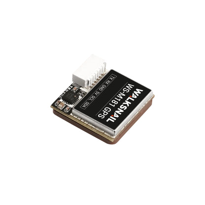 Módulo GPS CADDXFPV WALKSNAIL WS-181 (18x18mm, Compás Integrado, 6 Modos Posicionamiento) para Aviones RC FPV Largo Alcance