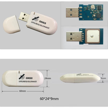 Receptor GNSS USB G72 G-Mouse (GPS/Glonass/Beidou) para Raspberry Pi/Linux/Windows (1/2/5/10 Unidades)