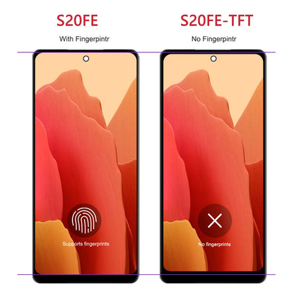Repuesto de Pantalla LCD para Samsung Galaxy S20 FE (Probado, Digitalizador Táctil)