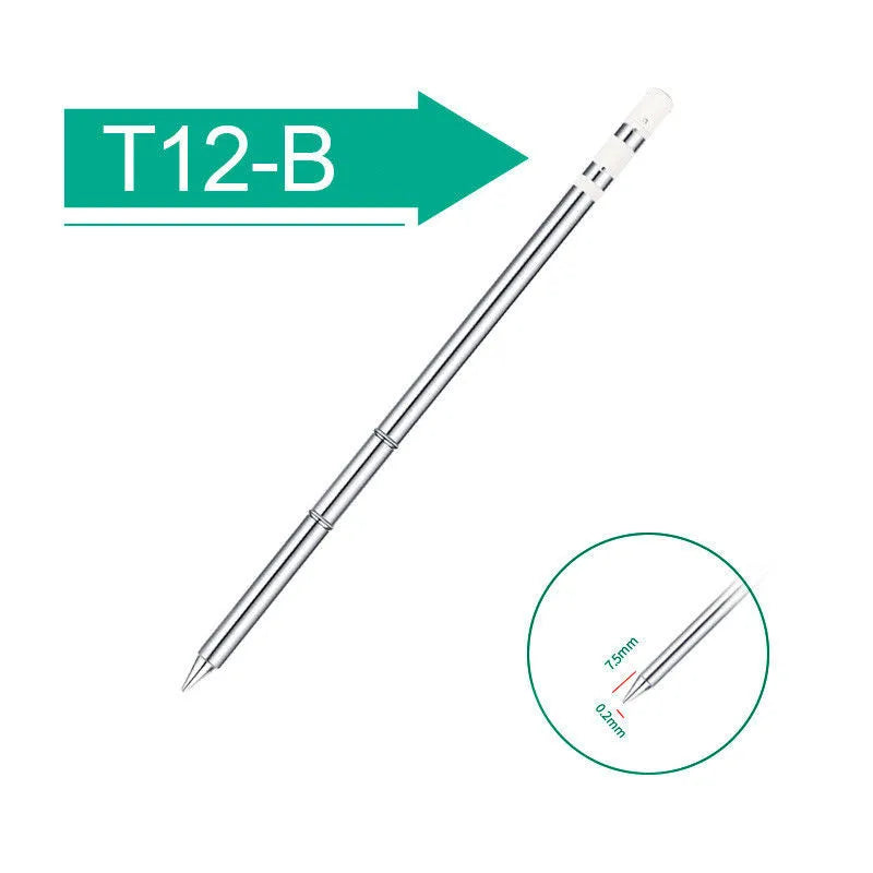 T12 Electric Copper Soldering Iron Tips T12-K B2 BC1 ILS BCF2 D16 KF For Hakko fx951 DIY Welding Head Soldering Station Kits