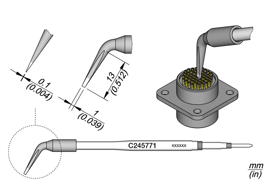 JBC Soldering Iron Tips  C245 Series 789/771/790 Lead Free Heating Original Welding Head Welding Supplies Repair Tool