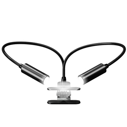 Elikliv Gooseneck Auxiliary Lights for Digital Microscope 118cm Flexible Microscope LED Lights with 3 Lighting Modes USB Cable