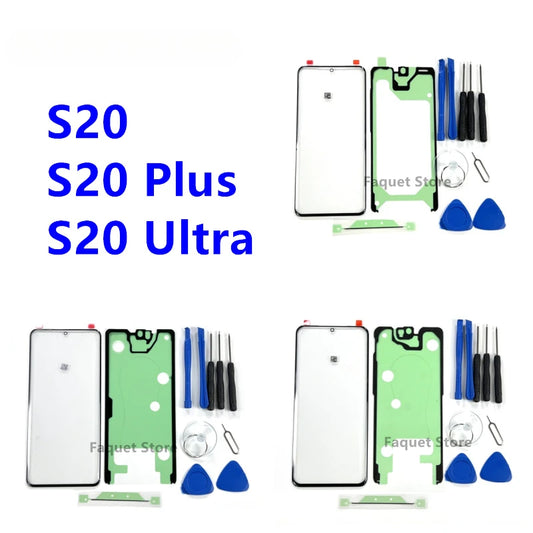 Kit de Reparación de Cristal Exterior Táctil para Samsung Galaxy S20/S20 Plus/S20 Ultra