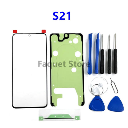 Kit de Reparación de Cristal Exterior Táctil para Samsung Galaxy S20/S20 Plus/S20 Ultra
