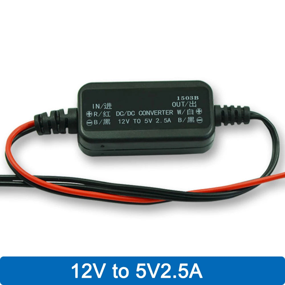 Módulo Convertidor Buck DC 12V a 3.3V/4.2V/5V/6V/7.5V/9V Step-Down No Aislado con Protección