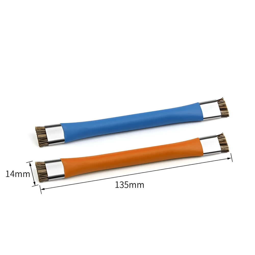 Cepillo Doble Punta Anti-Estático ESD Duro para Limpieza Placa Base Teléfono/PCB/Teclado Computadora