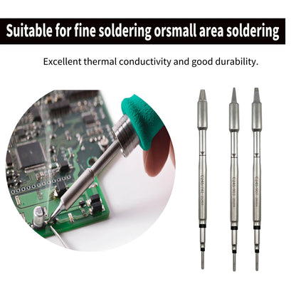 JBC Soldering Iron Tip C245 Series Tin Welder Tips T245-A Handle Soldering Station Mobile Phone PCB SMD ICB  Repair Tool