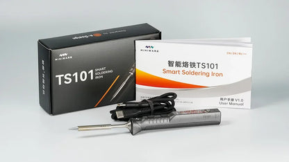 Original TS101 Portable Soldering Iron TS-BC2 PD3.1 90W TS100 Upgrade Adjustable Temperature Digital