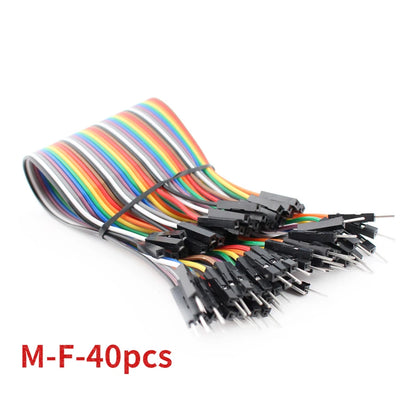 Cable Dupont 20cm (20-40 Unidades) Macho-Macho / Hembra-Hembra / Macho-Hembra para Protoboard DIY