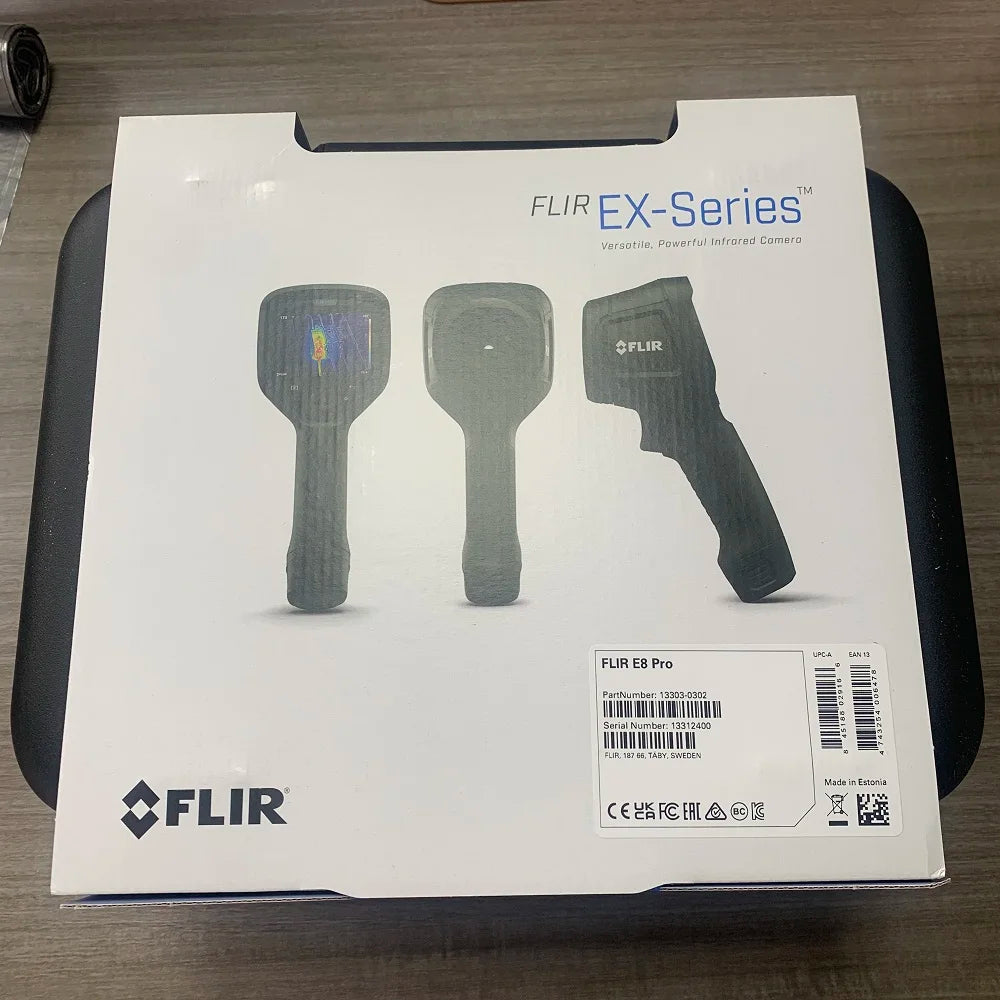 Cámara Térmica FLIR E4/E5/E6/E8 Pro WiFi - Termógrafo Industrial Portátil Alta Definición