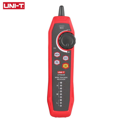 Kit Rastreador Cables LAN UNI-T UT683KIT - Tester Red RJ45/RJ11, Buscador Línea Telefónica, Herramienta Networking