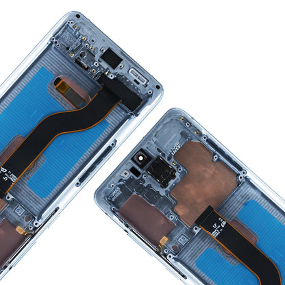 Pantalla AMOLED de 6,7 pulgadas para Samsung Galaxy S20 Plus LCD G985 G985F G985F/DS G986 LCD S20 + con montaje de digitalizador de cristal táctil