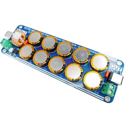 Placa Filtro Fuente Alimentación Lineal/Conmutada con Supercapacitor 5V-48V 10A