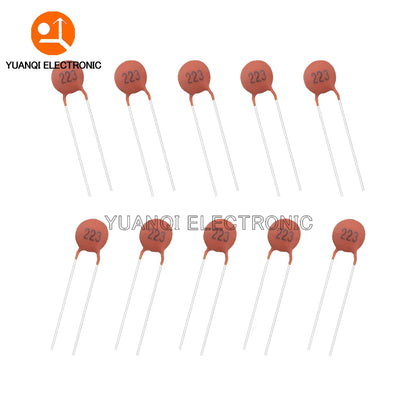 Kit Surtido Capacitor Cerámico (2pF-0.1uF, 50V, 30 Valores x 10 Unidades) DIY - Pack 300 Piezas