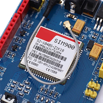 Placa Desarrollo Módulo SIM900 (4 Frecuencias, GSM/GPRS/SMS) Datos Inalámbricos (Superior a TC35i)