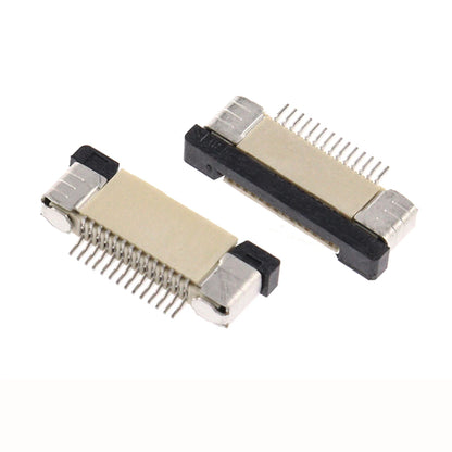 10pcs 0.5mm Pitch FPC Flat Flexible Cable FFC Connector 4P 5 6 8 9 10 12 14 16 20 22 24 30 32 34 40 45 50 60 Pin Top Contact SMT