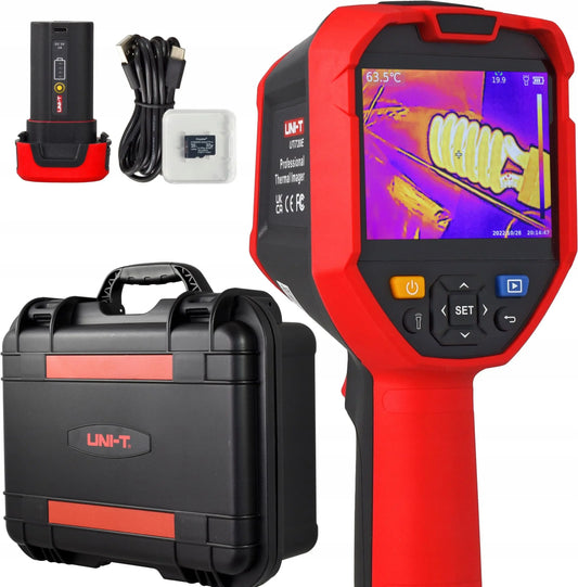 Termógrafo Infrarrojo Profesional Mejorado UNI-T UTi720E - Cámara Térmica Testeo Industrial/Circuitos PCB/Calefacción Suelo