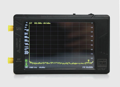 Analizador de Espectro Portátil TinySA Ultra Plus (ZS-406) Pantalla Táctil 3.95" Batería Integrada Original