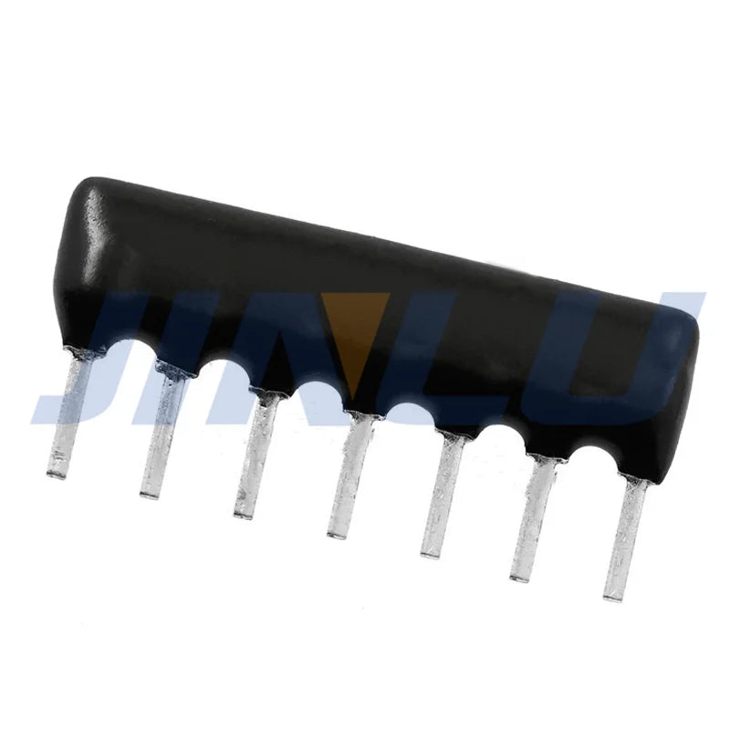 10pcs 9PIN 8PIN 7PIN 6PIN 5PIN exclusion Network Resistor array DIP 100 220 470 680 1K 1.2K 1.5K 2K 2.2K 4.7K 5.1K 10K 100K ohm