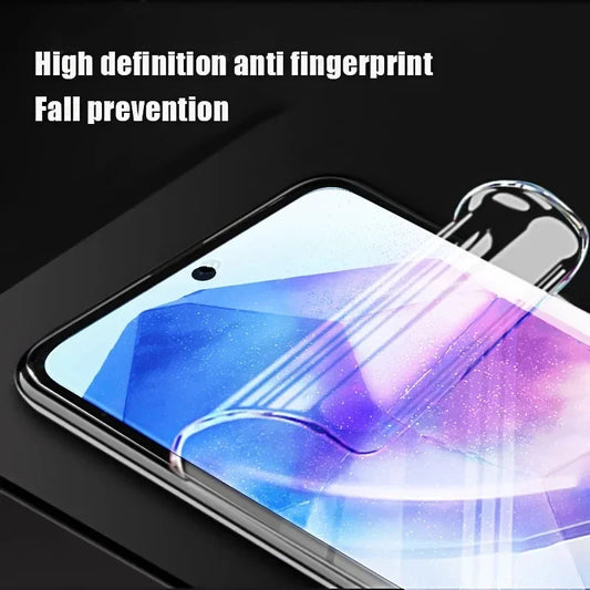 Film Hidrogel Cobertura Completa para Samsung A03/A12-A15/A21S/A23/A32-A34/A50/A52-A55/A70/A73 (4 Unidades)