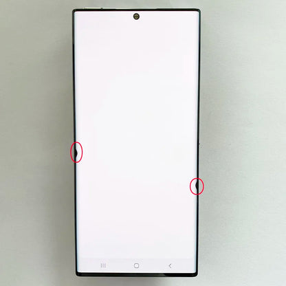 Pantalla 6.8" Super AMOLED con Marco y Digitalizador Táctil para Samsung S22 Ultra (S22U/S908B/S908U) (Con Defecto Estético)