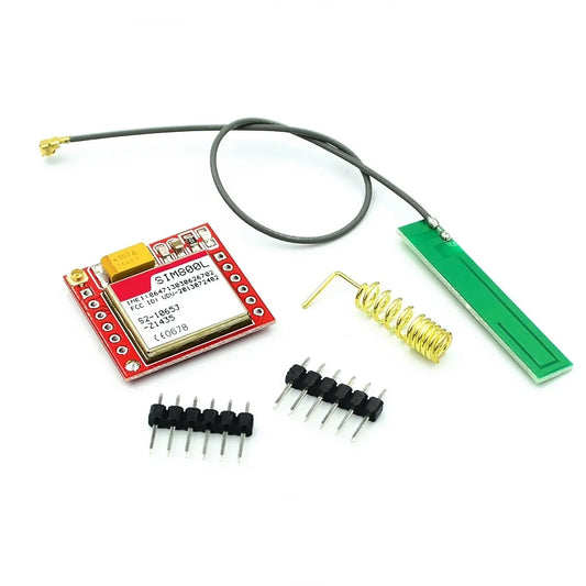 Módulo GSM/GPRS SIM800L (Micro SIM, Quad-Band, Serial TTL) con Antena PCB para Arduino