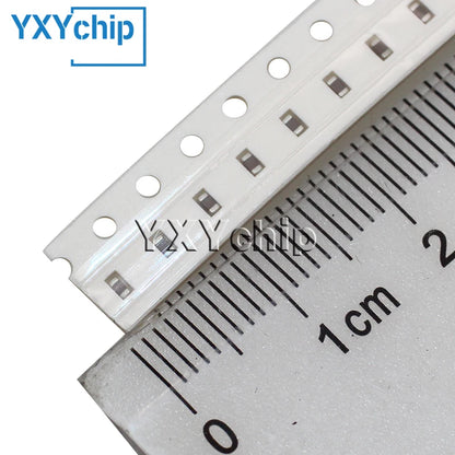 Capacitor Cerámico SMD 0603 (1uF-47uF, 6.3V-100V, X7R/X5R 10%/20%) - Pack 50 Unidades (Valores Surtidos)