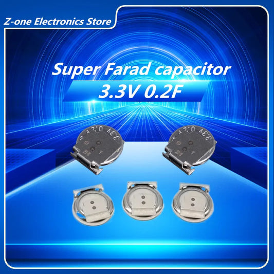 Capacitor Doble Capa SMD DSK-3R3K204T614-KL (0.2F, 3.3V) - Unidad