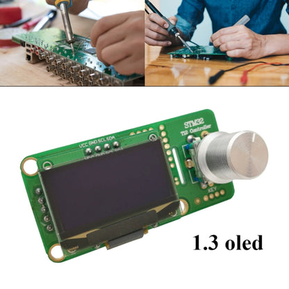 T12 Digital Soldering Station DIY kits Temperature Controller for HAKKO T12 Welding Console Stm32 Oled 2.1s Large Led