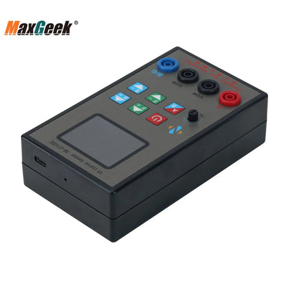 Tester Portátil Curva VI Maxgeek NI-210SC Doble Canal (18 Niveles Frecuencia Ajustable) Pantalla TFT 2.0"