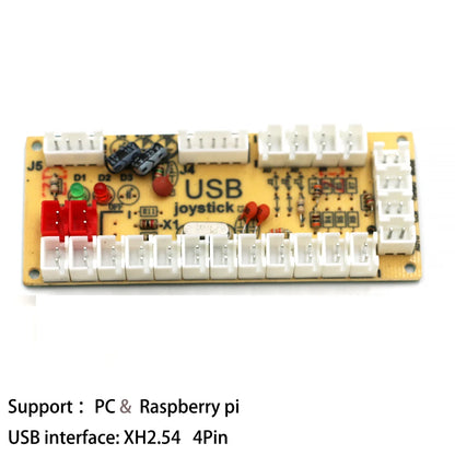 Placa Encoder USB Zero Delay para Joystick Controladora Juego Lucha compatible Raspberry Pi/PC/PS3/Switch/Android (DIY Arcade Neo Geo)